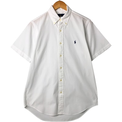 古着 ラルフローレン Ralph Lauren 半袖 ボタンダウンシャツ メンズS相当/eaa562972
