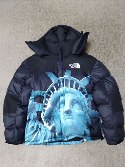 Supreme x The North Face Statue of Liberty Baltoro Jacket "Black"