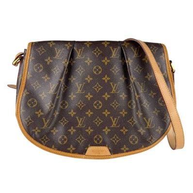 ルイ ヴィトン LOUIS VUITTON ショルダーバッグ モノグラム メニルモンタンMM モノグラムキャンバス ブラウン ユニセックス M40473【中古】 z9827