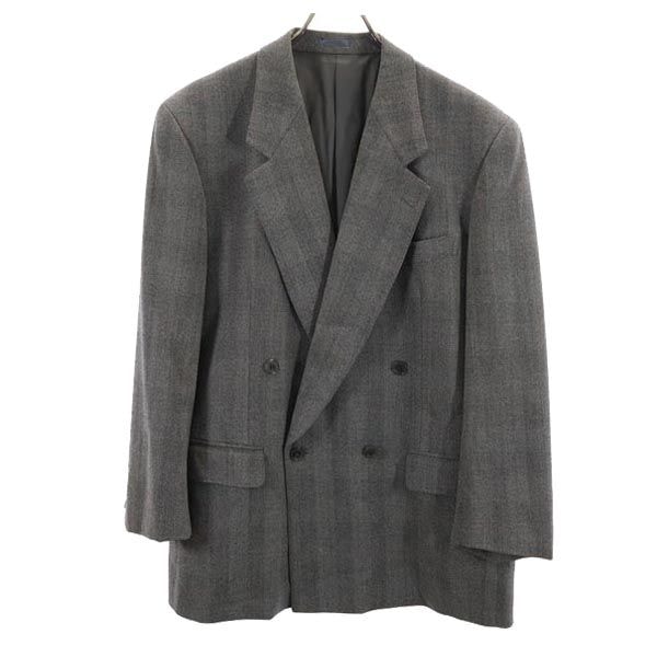 LANVIN ランバン ウール テーラードジャケット R48-45 グレー系