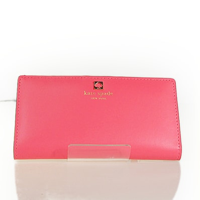 ケイトスペード Kate Spade パスケース ファスナーポケット付き 長財布