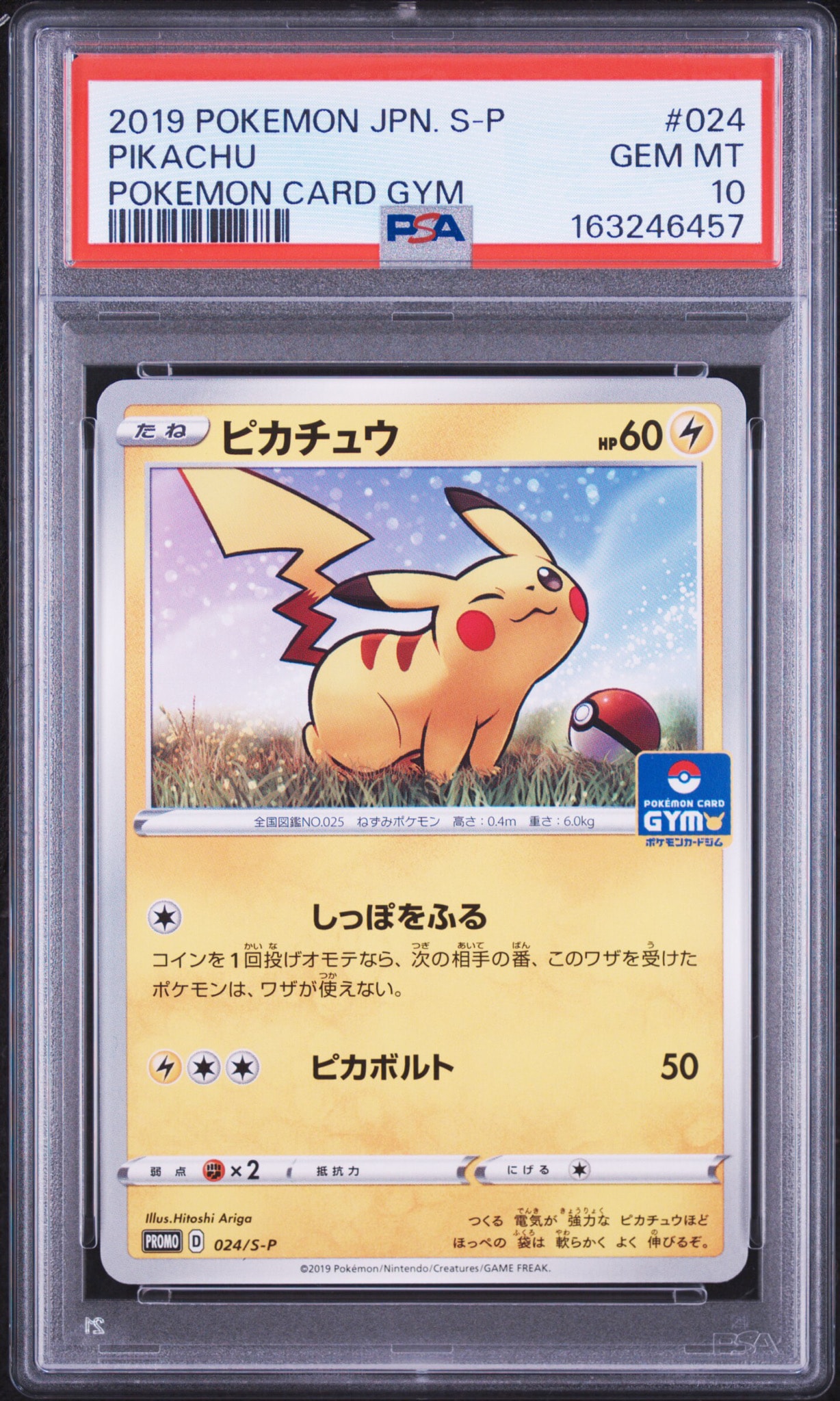 ピカチュウ: プロモ P [S-P 024](ポケモンカードゲーム ソード