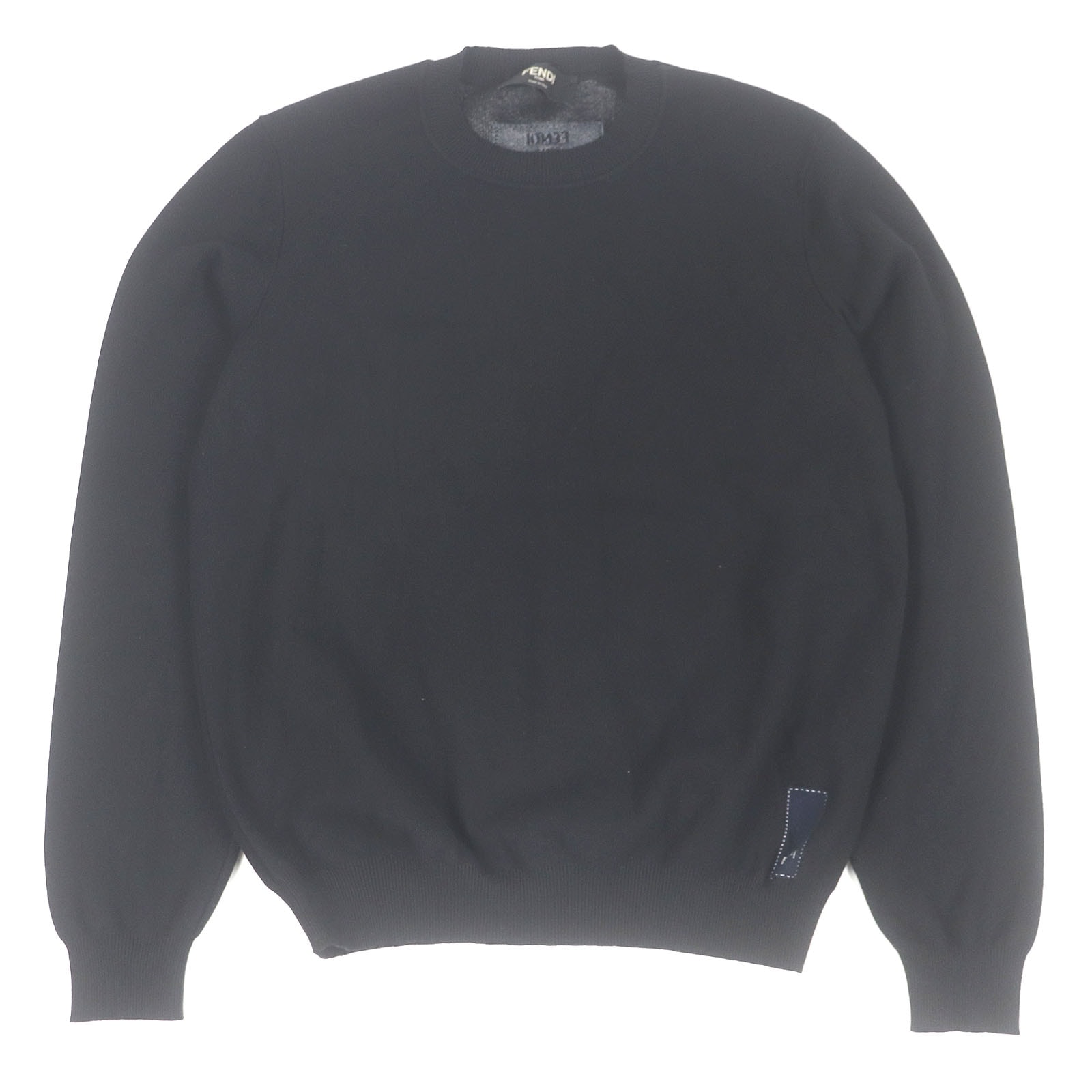 美品 フェンディ
 セーター ブラック メンズ 48 FZX030