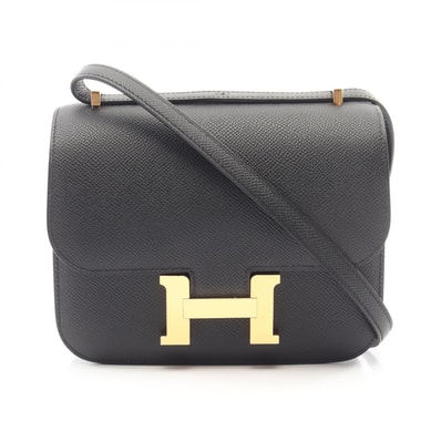エルメス HERMES コンスタンス3 ミニ ショルダーバッグ バッグ レザー ヴォーエプソン ヴォーエプソン K刻印(2025年製造) レディース ブラック系 【中古】
