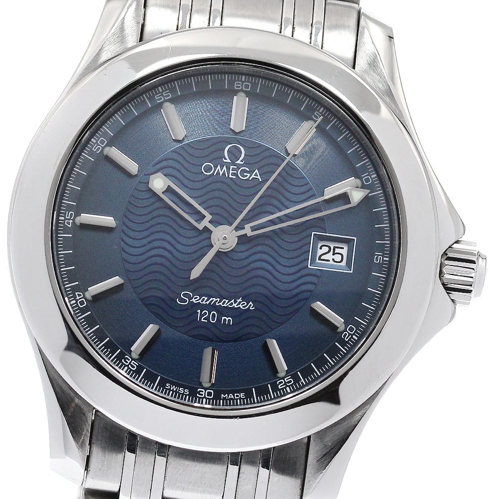 ☆良品 オメガ シーマスター120 デイト 2511.81 メンズ 【中古】