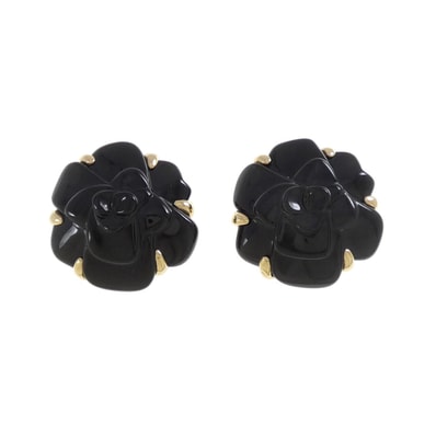 【ヴィンテージ】シャネル カメリア ミディアム イヤリング