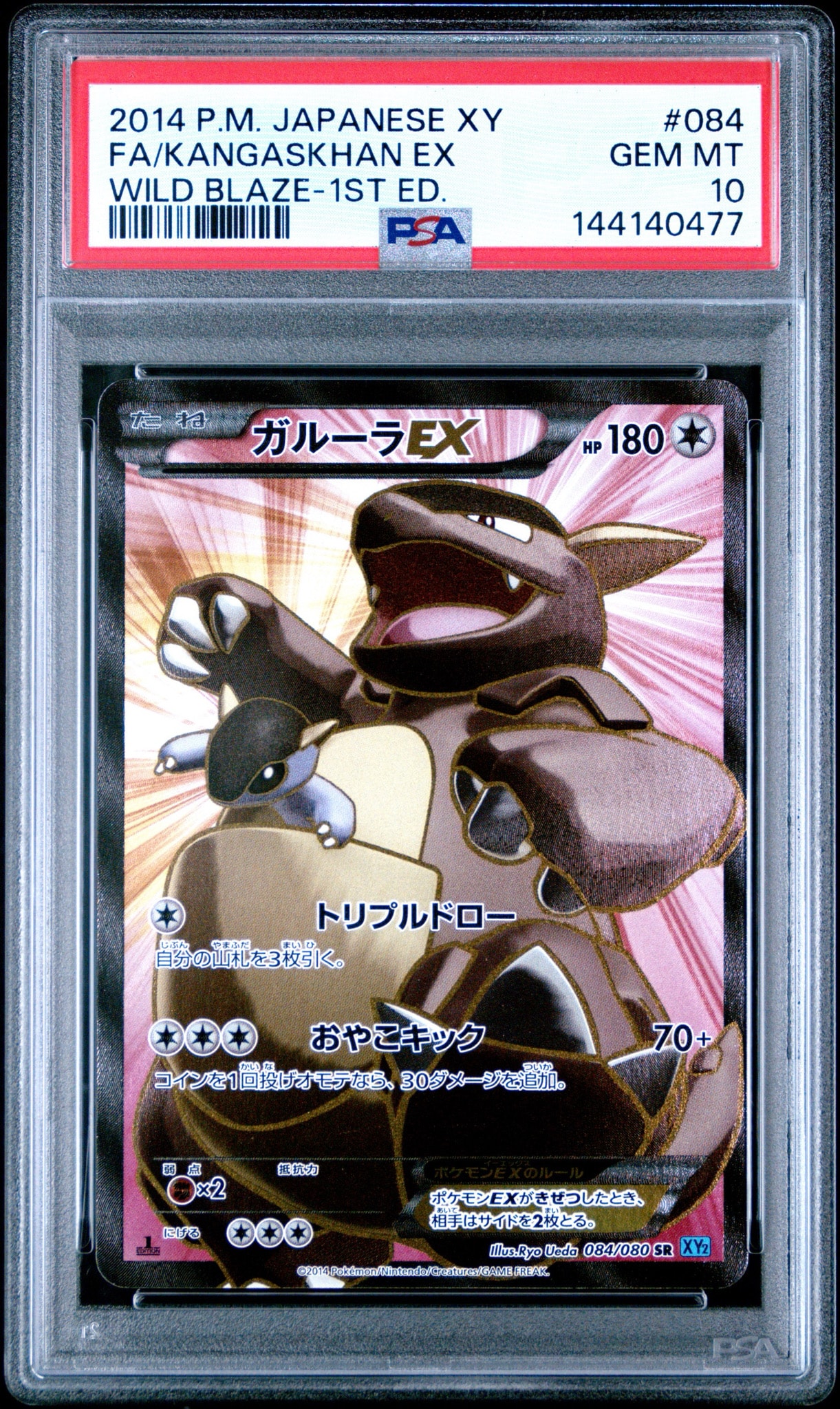 ガルーラEX SR :1ED [XY2 084/080](拡張パック「ワイルドブレイズ」)