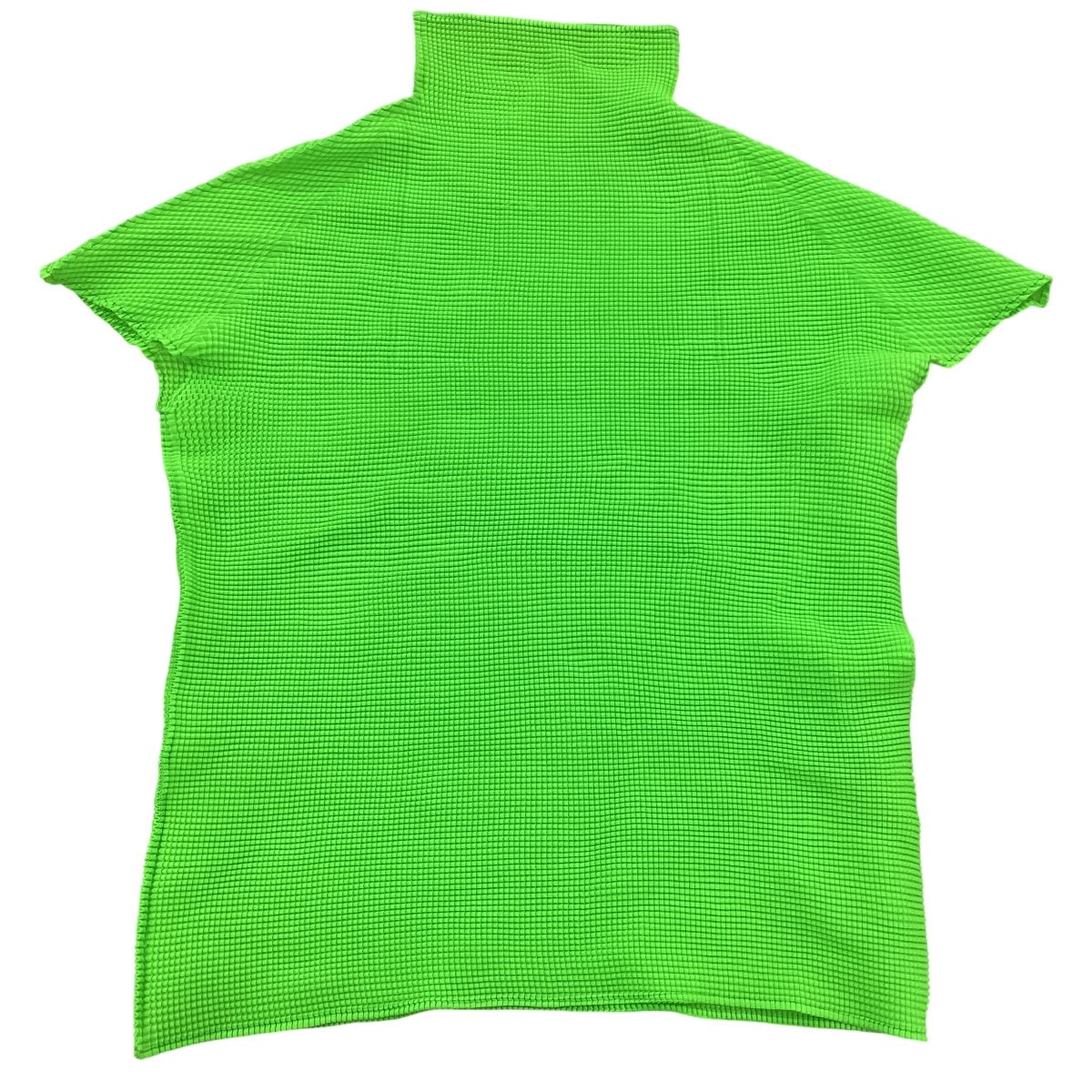 ISSEY MIYAKE イッセイミヤケ PLEATS PLEASE カットソー SIZE 3 PP16FK023 黄緑