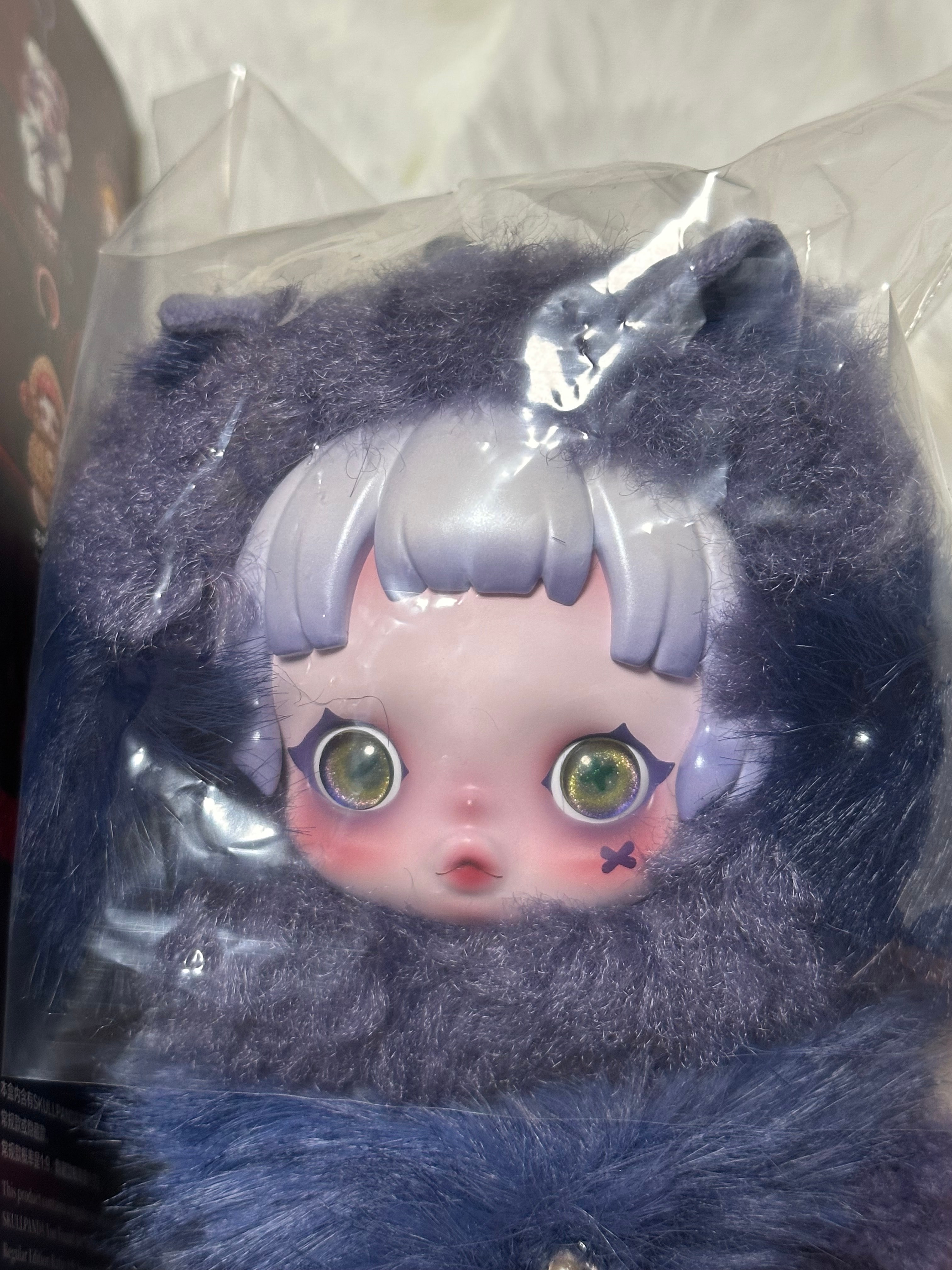 POP MART SKULLPANDA You Found Me! Series Plush Doll Pendant Cerberus