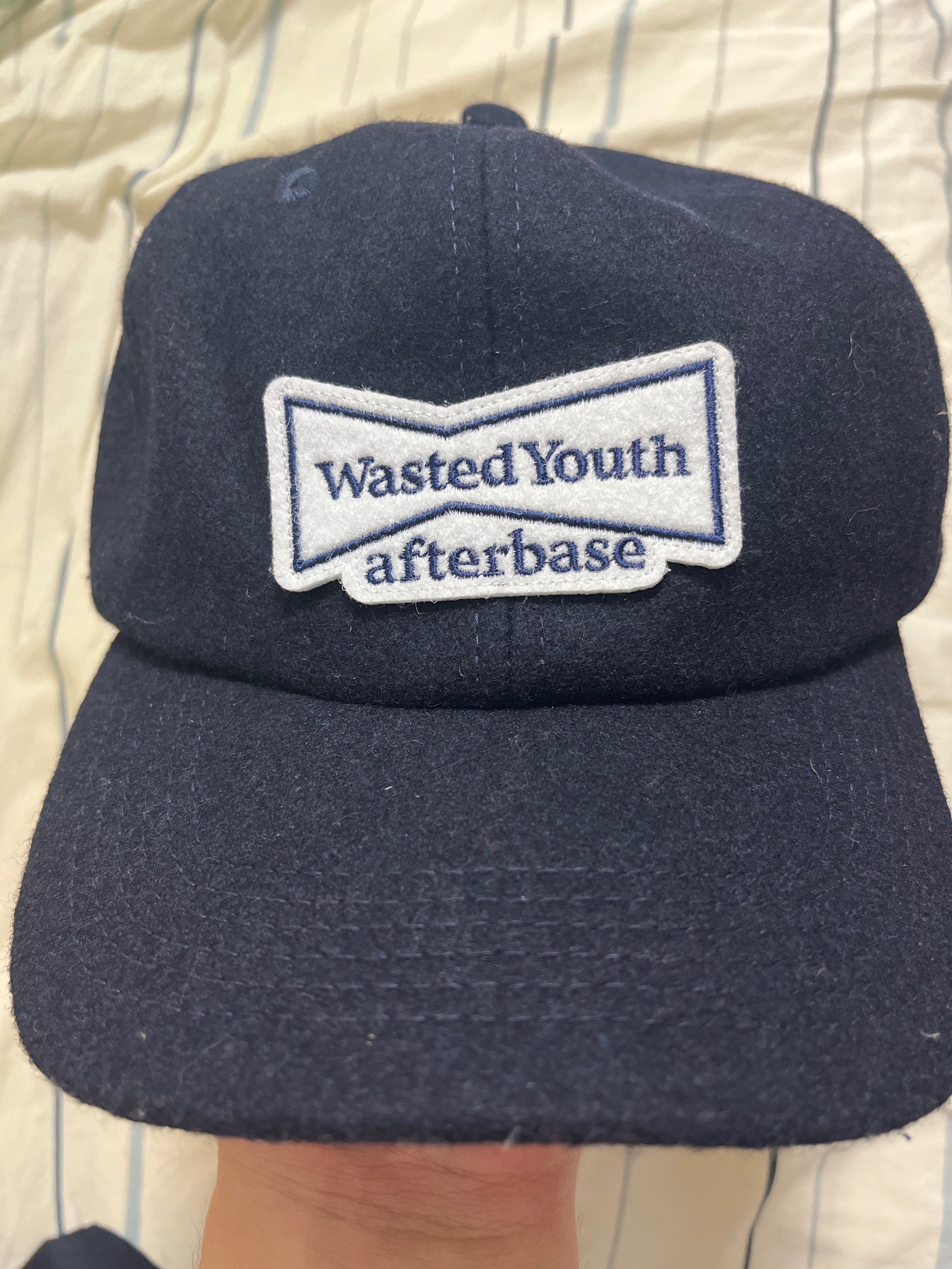 Wasted Youth Afterbase WOOL CAP "Navy" / VERDY