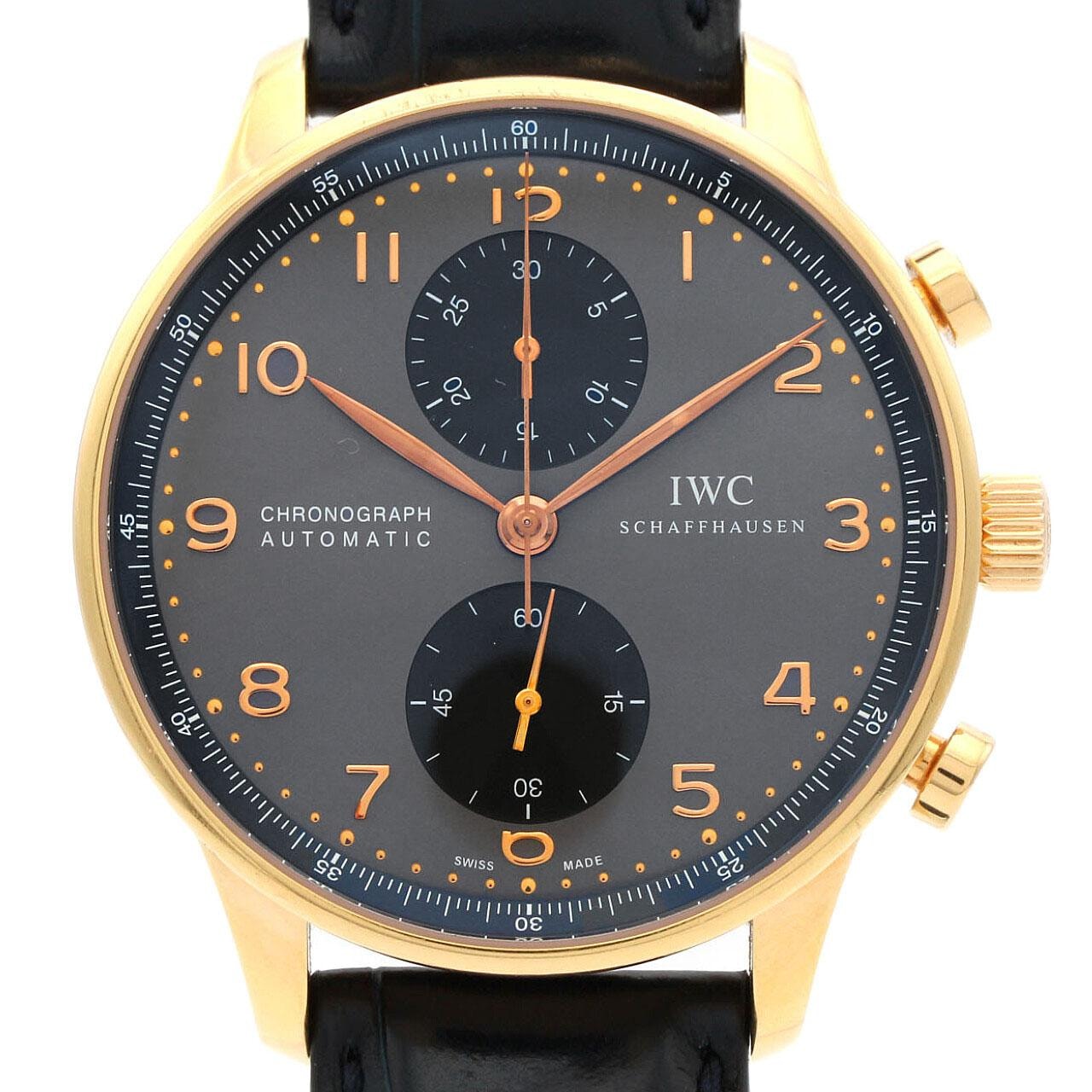 【ノーメンテナンス還元価格】IWC ポルトギーゼクロノグラフ RG IW371482 PG・RG 自動巻