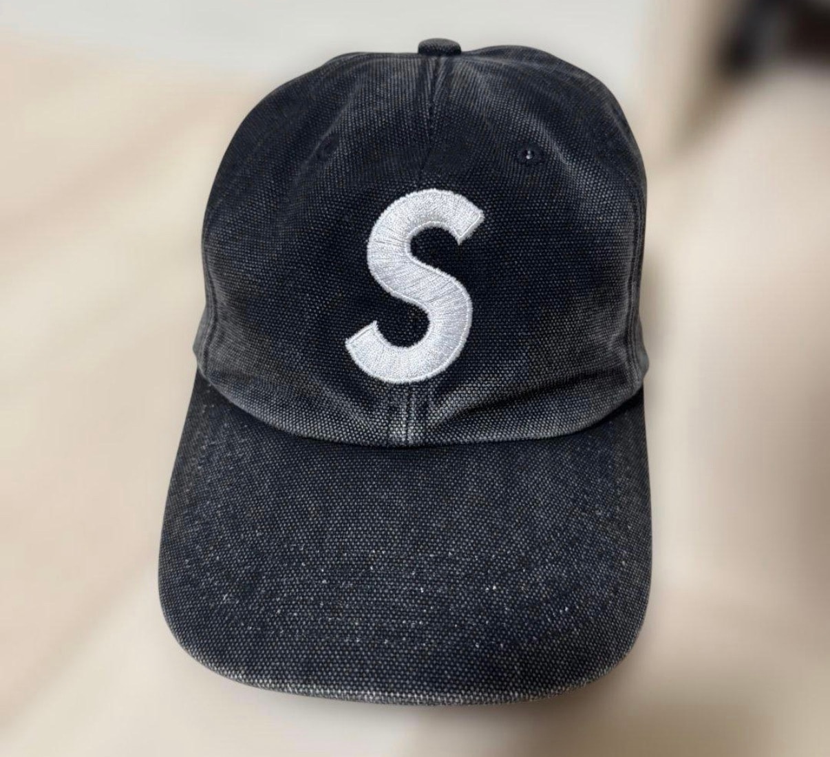 Supreme Pigment S Logo 6-Panel "Black"