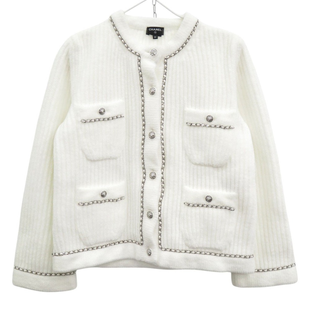 シャネル   P73520K10560 ジャケット ライオンボタン