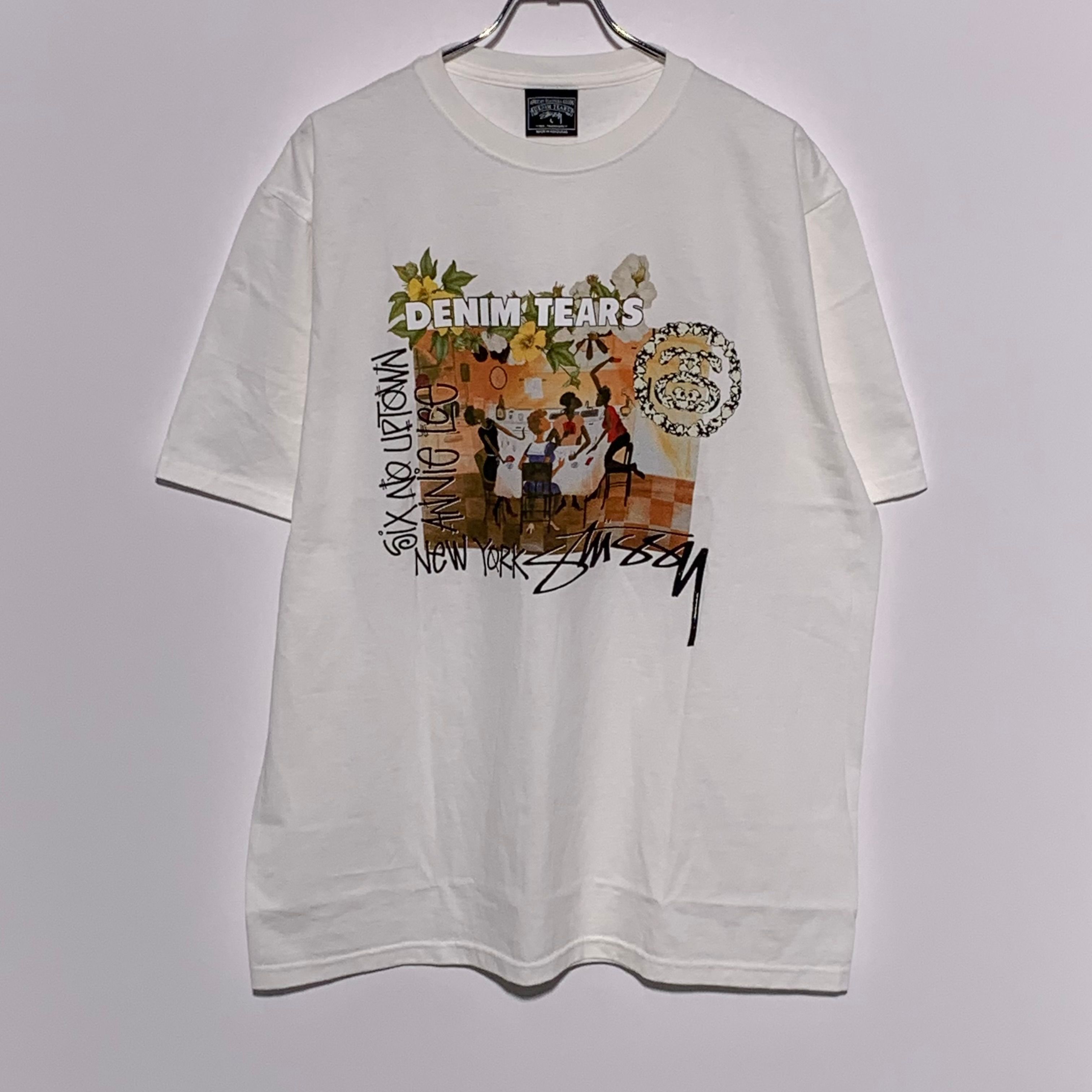 Stussy x Denim Tears Annie Lee Tee "White" 3903997