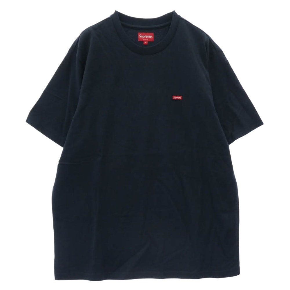 Supreme シュプリーム Tシャツ Small Box Tee NAVY スモールボックスロゴ 半袖 Tシャツ カットソー ネイビー系 M【美品】【中古】