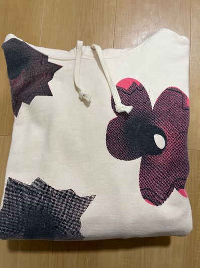 Supreme Nate Lowman Hooded Sweatshirt "Natural"