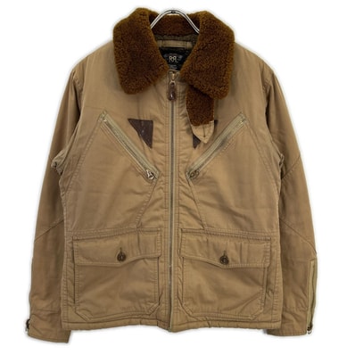 ダブルアールエル A-2 Marshall Flight Jacket 裏ボアフライトジャケット S