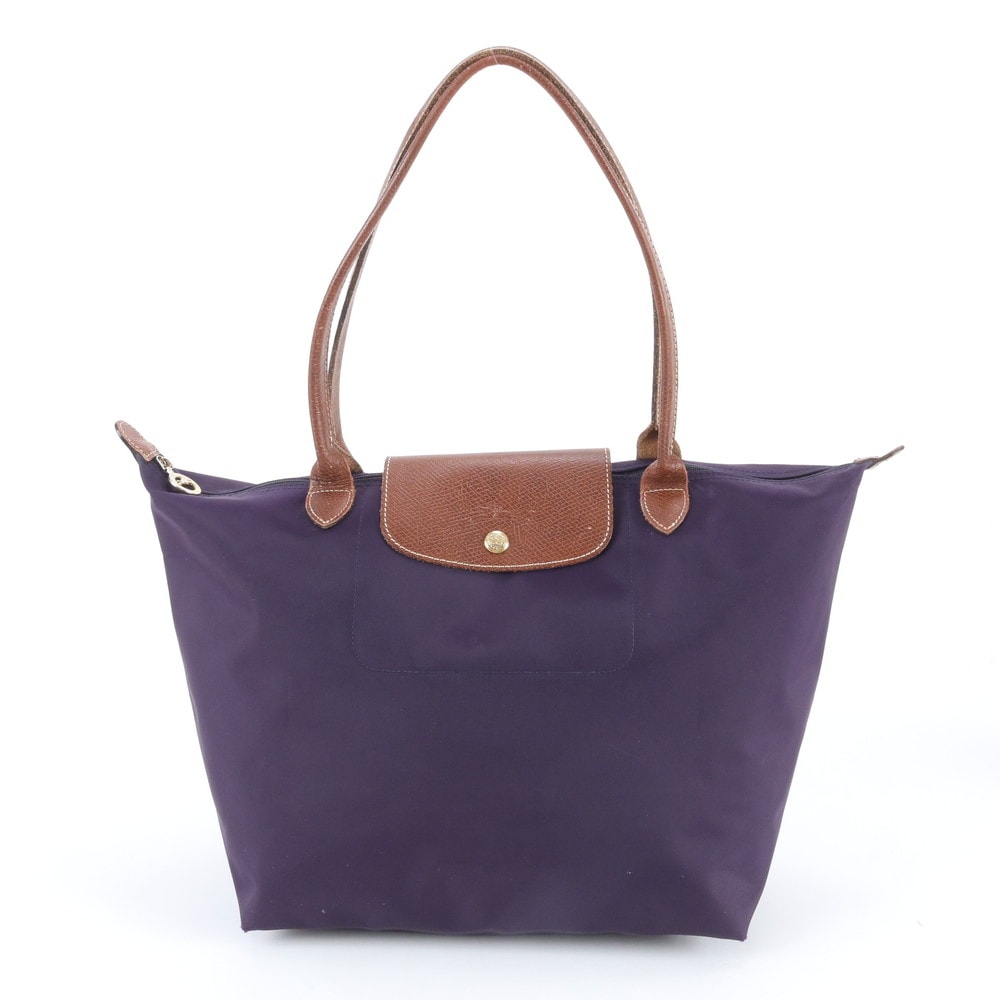 ロンシャン ル プリアージュトート バッグ レザー×ナイロン