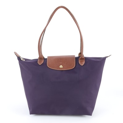 ロンシャン ル プリアージュトート バッグ レザー×ナイロン