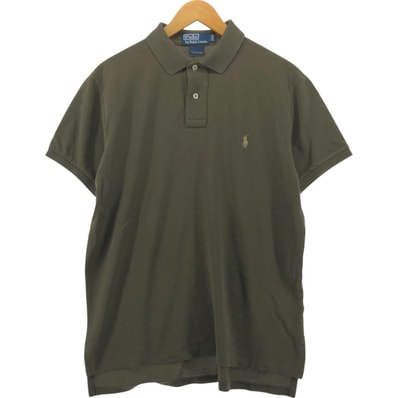 古着 ラルフローレン Ralph Lauren POLO by Ralph Lauren CUSTOM FIT 半袖 ポロシャツ メンズL相当/eaa556336