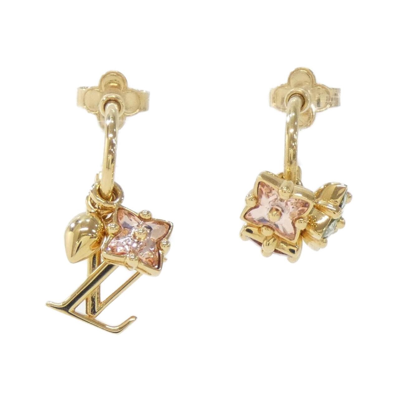 ルイヴィトン ブックルドレイユ フープ ルルグラム M00787 ピアス