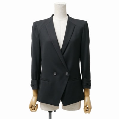 HELMUT LANG ヘルムートラング テーラードジャケット サイズ0 ブレザー ダブルブレスト ブランド古着【中古】20260403/RA8701