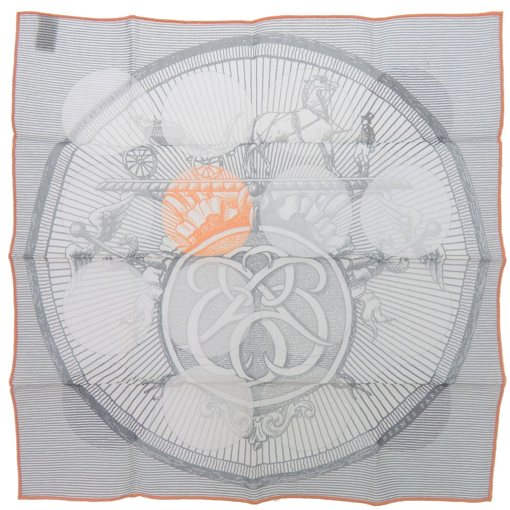 エルメス  カレ40 追いかけっこ SUITE ET POURSU