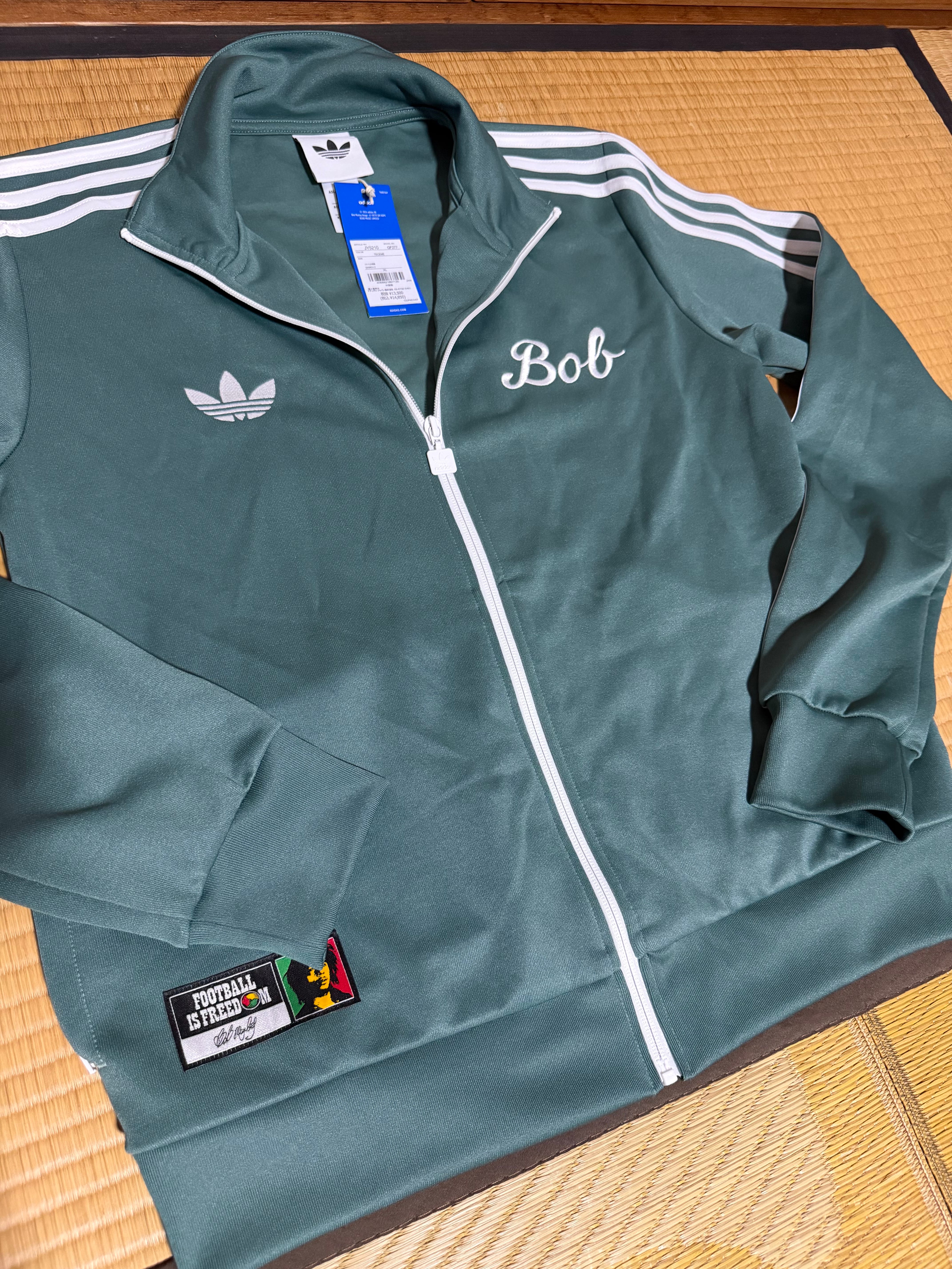 adidas bob Marley トラックトップジャケット