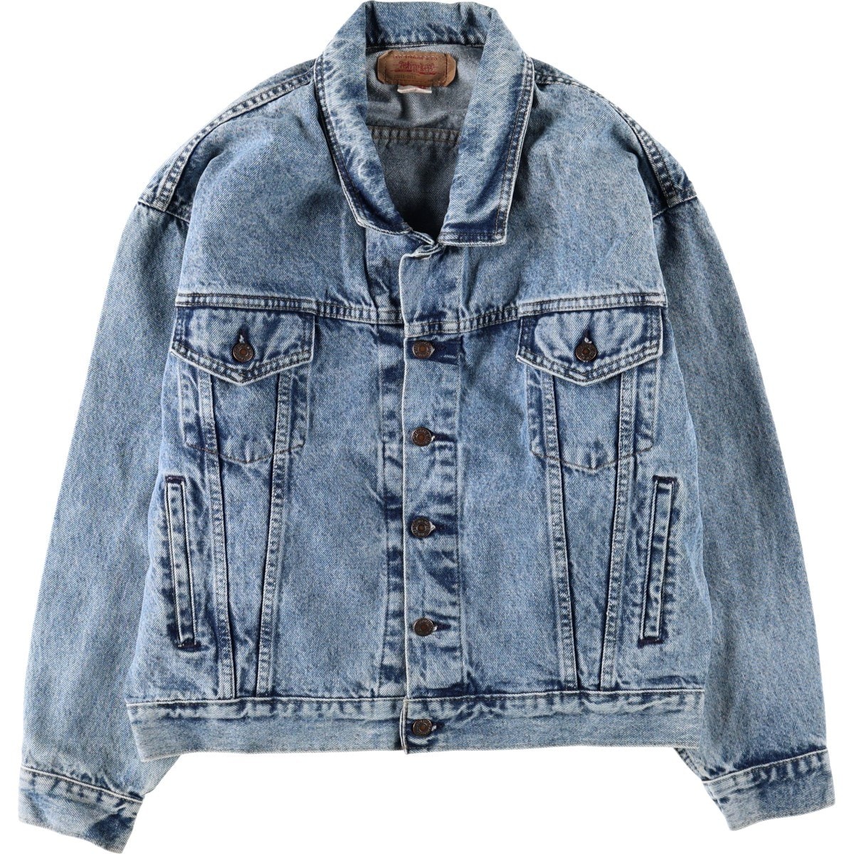 古着 90年代 リーバイス Levi's 75068-0219 デニムジャケット Gジャン メンズS相当 ヴィンテージ/eaa667916