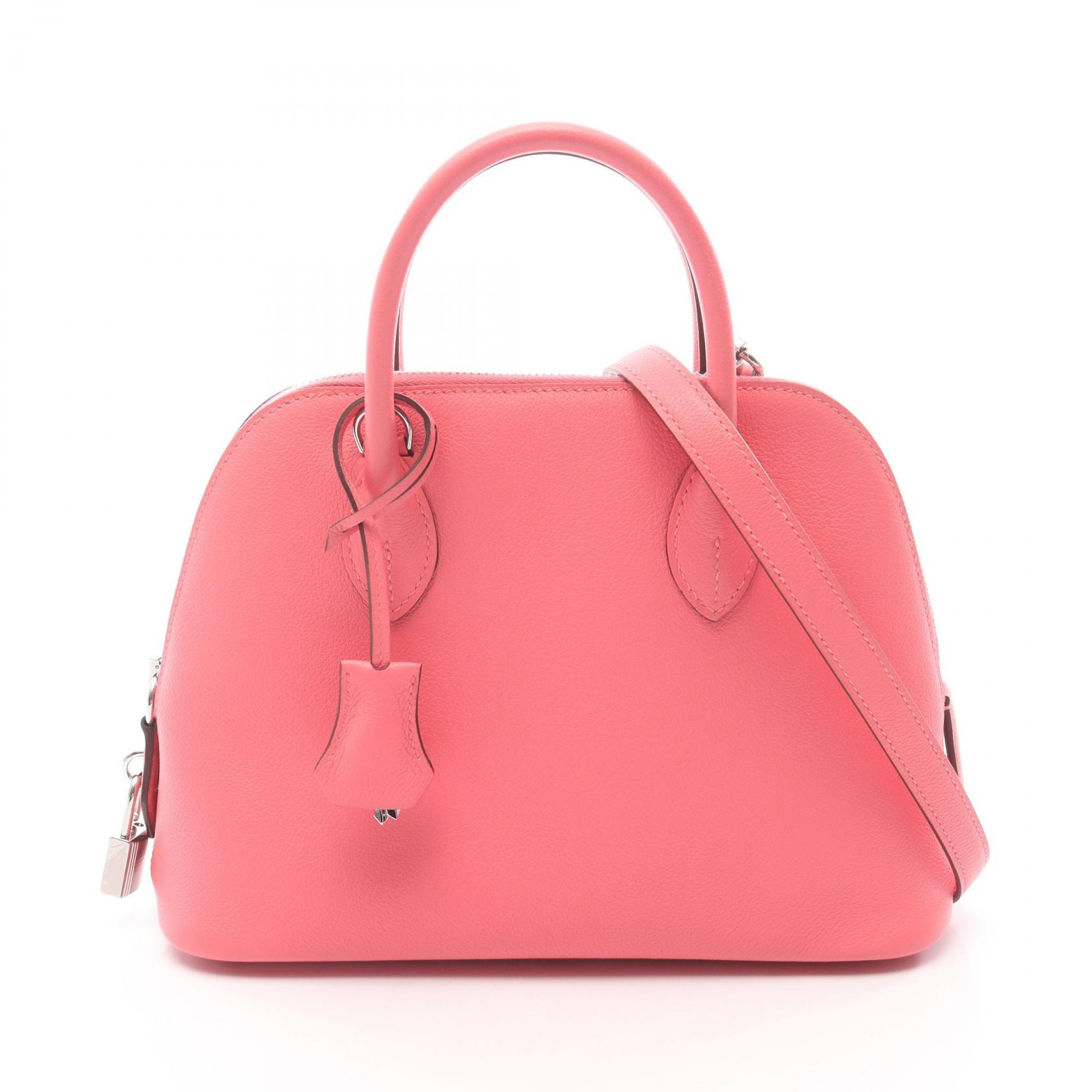 エルメス HERMES ボリード1923 25 2WAY ハンドバッグ バッグ レザー エバーカラー エバーカラー ローズアザレ K刻印(2025年製造) レディース ピンク系 【中古】