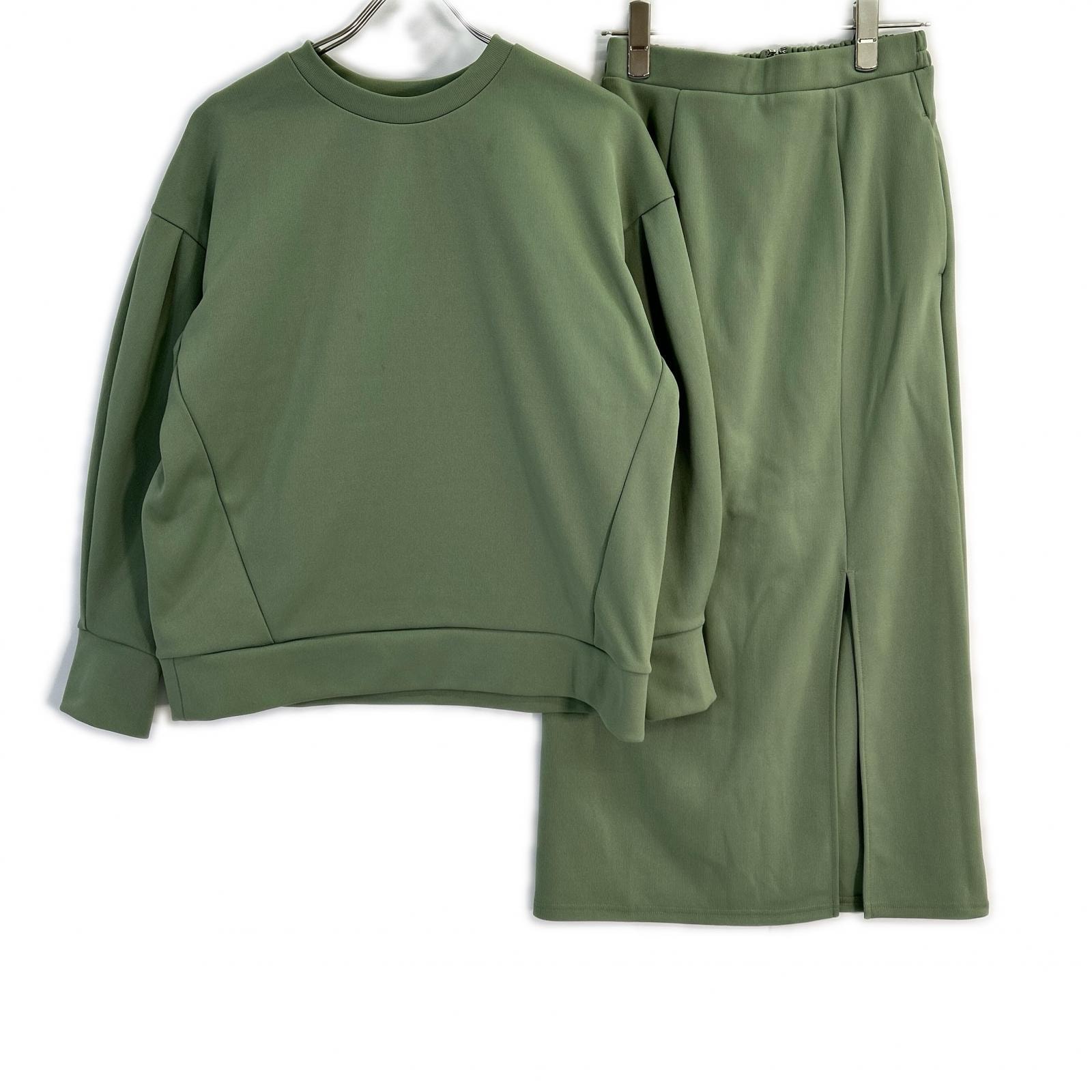 クラネ 12112-5322 グリーン COLOR BULKY JERSEY SET UP 0