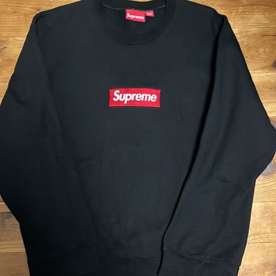 Supreme Box Logo Crewneck "Black" (22FW)