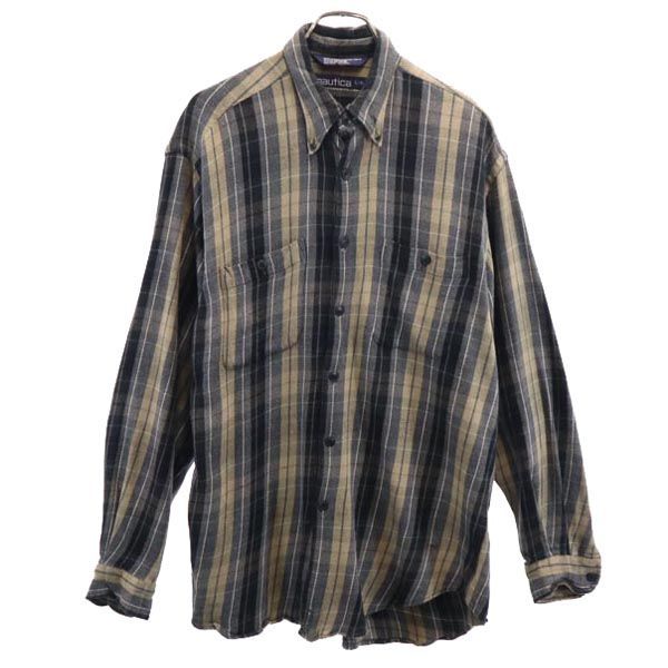 NAUTICA ノーティカ 90s 長袖 シャツ