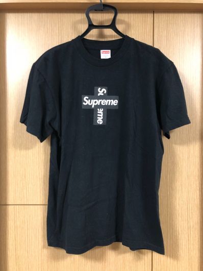 Supreme Cross Box Logo Tee "Black"