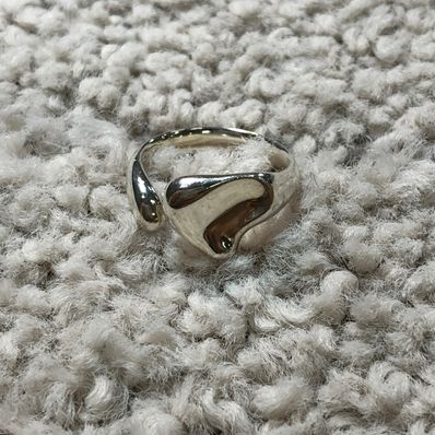 TIFFANY SV925リング エルサペレッティ フルハート4.5g