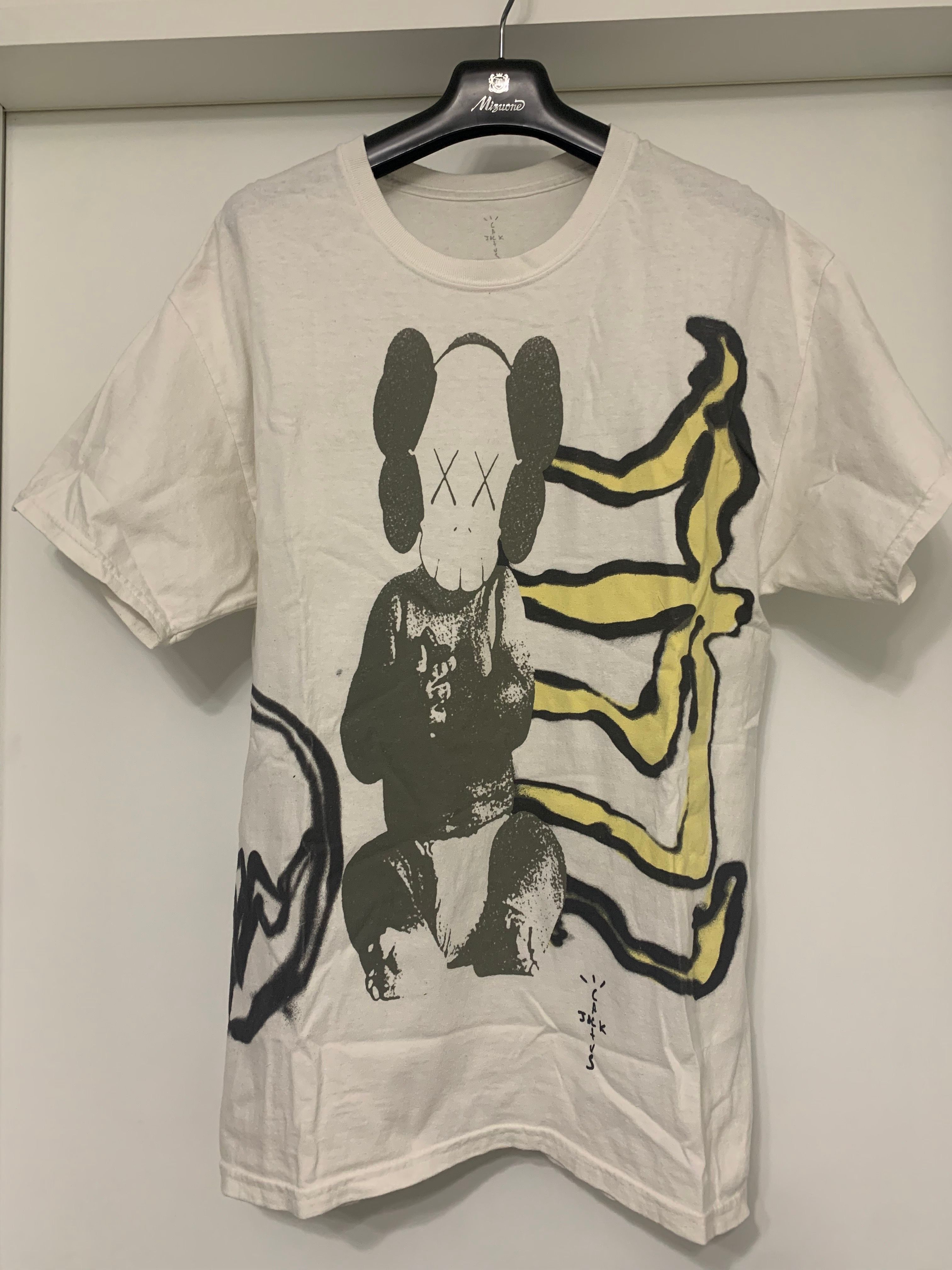Travis Scott Cactus Jack x KAWS For Fragment Tee "White"