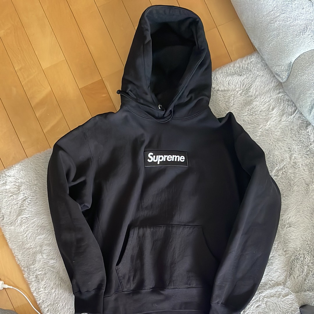 Supreme Box Logo Hooded Sweatshirt "Black" (24FW)