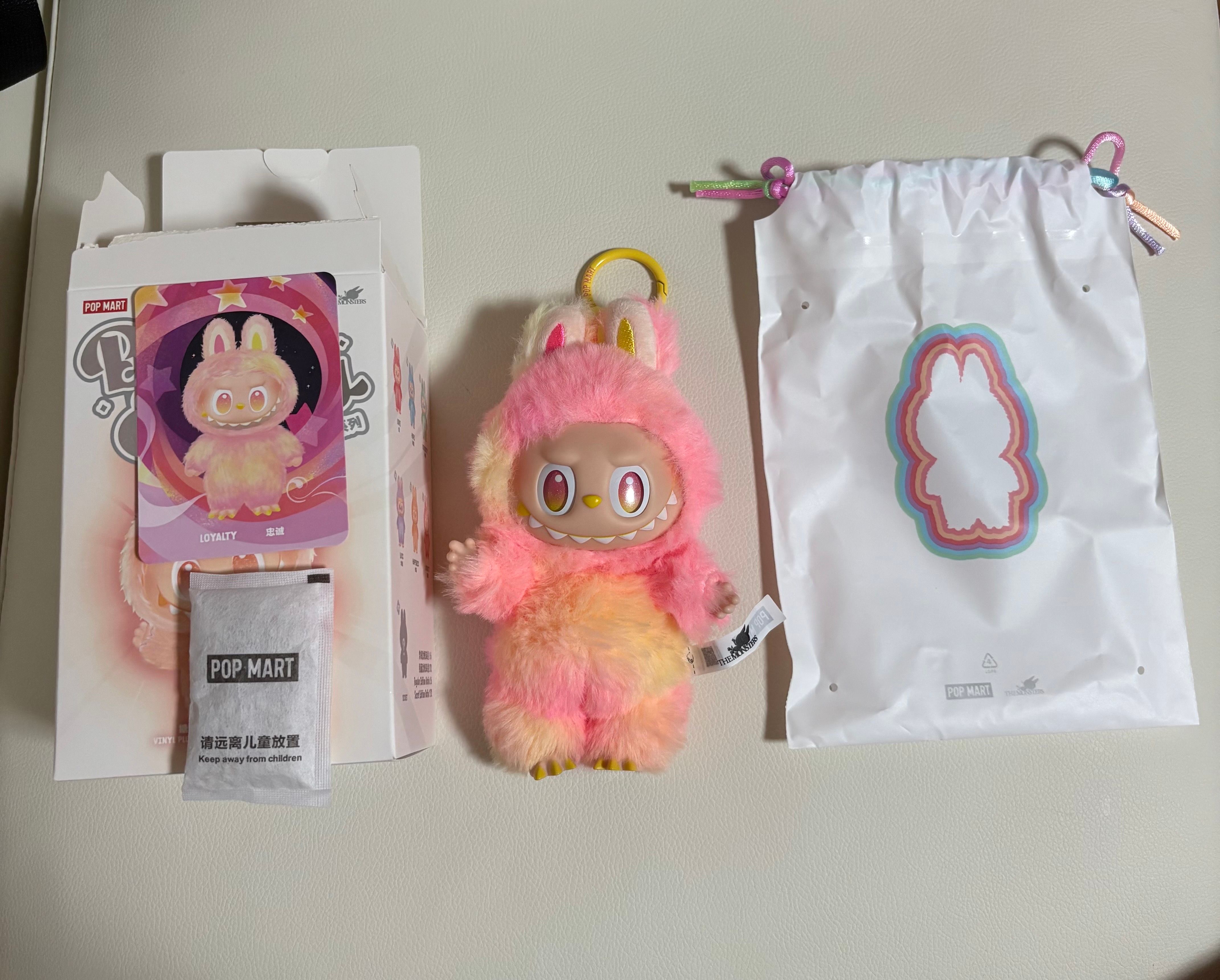 POP MART THE MONSTERS (LABUBU) Big into Energy Series Plush Pendant LOYALTY