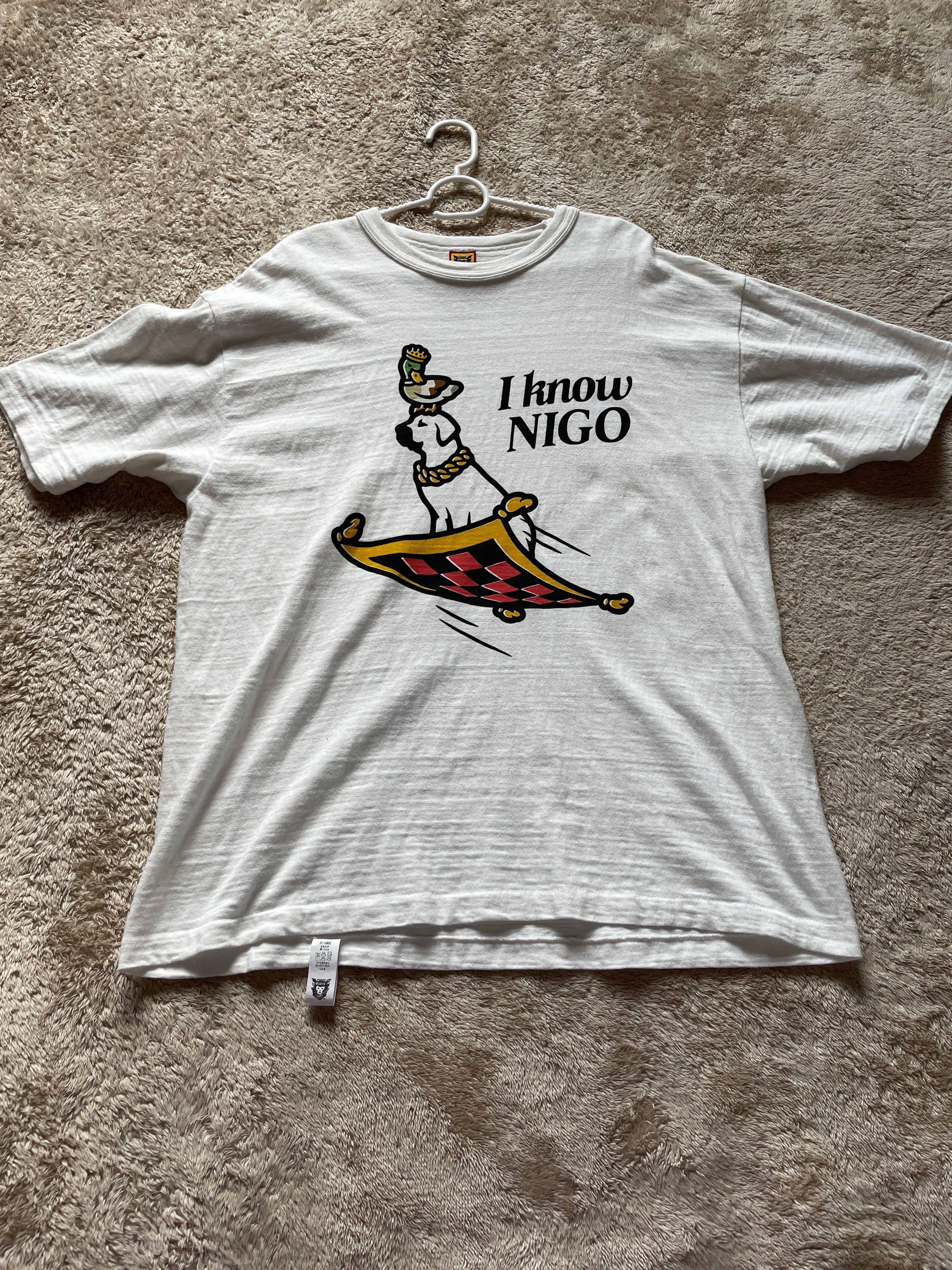 HUMAN MADE I KNOW NIGO T-SHIRT "White"