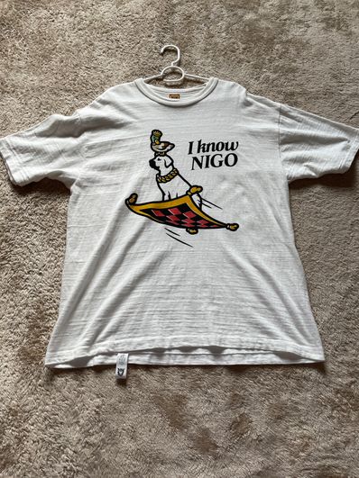 HUMAN MADE I KNOW NIGO T-SHIRT "White"