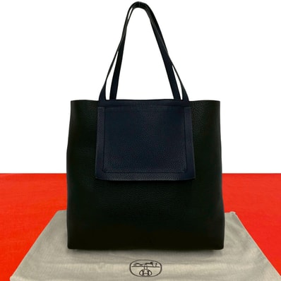 HERMES エルメス カバセリエ 46 トリヨンクレマンス トートバッグ ネイビー
99370