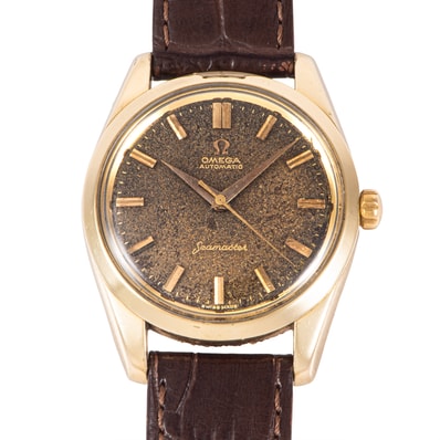 OMEGA オメガ シーマスター デイト 2975-1 Cal.501 トロピカルダイヤル オリジナル尾錠 ビックシーホース GP【中古】