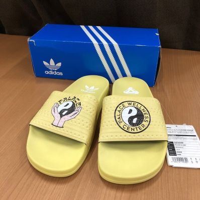 PALACE x ADIDAS SLIDES "Yellow"