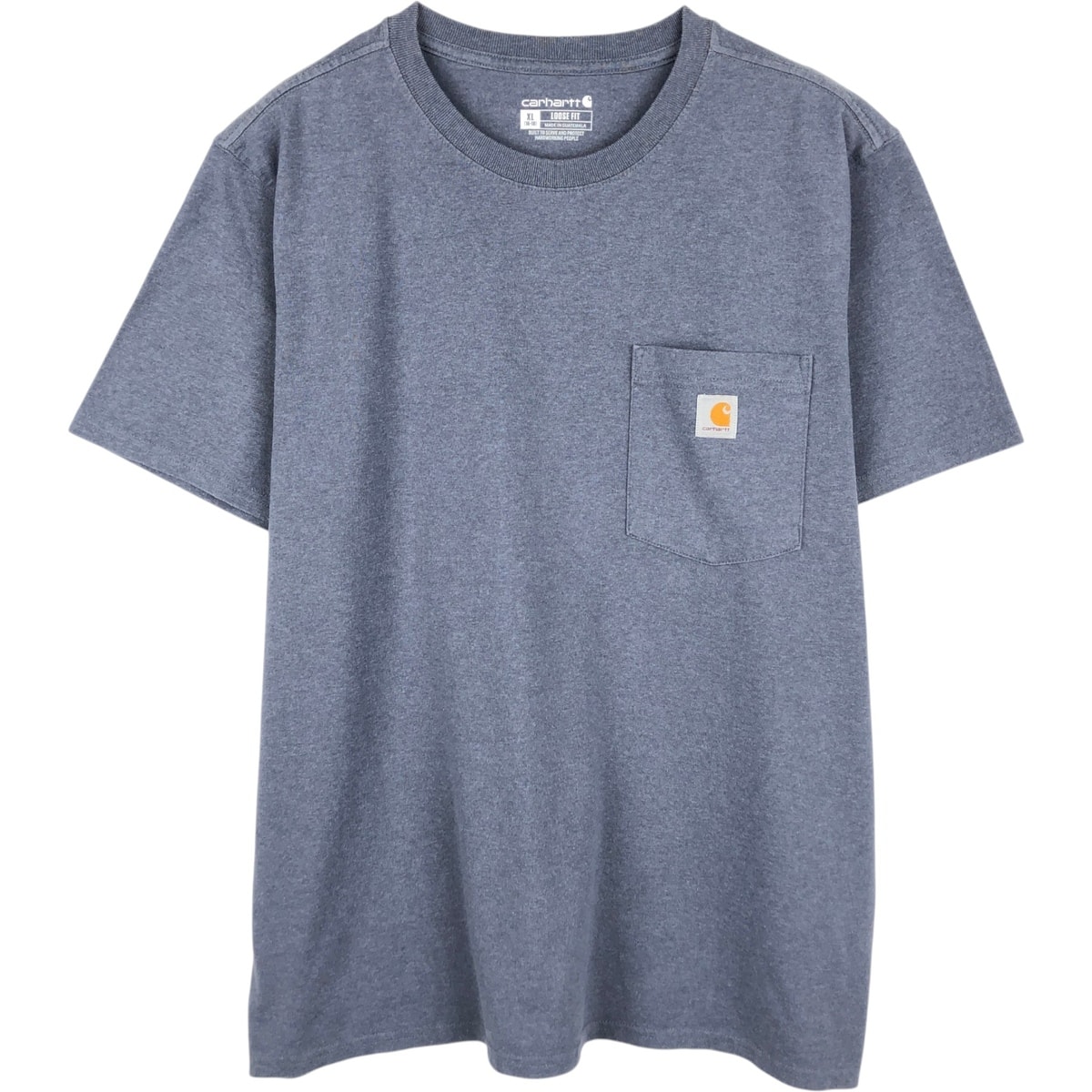 古着 カーハート Carhartt Loose Fit 半袖 ワンポイントロゴポケットTシャツ レディースL相当/eaa620408