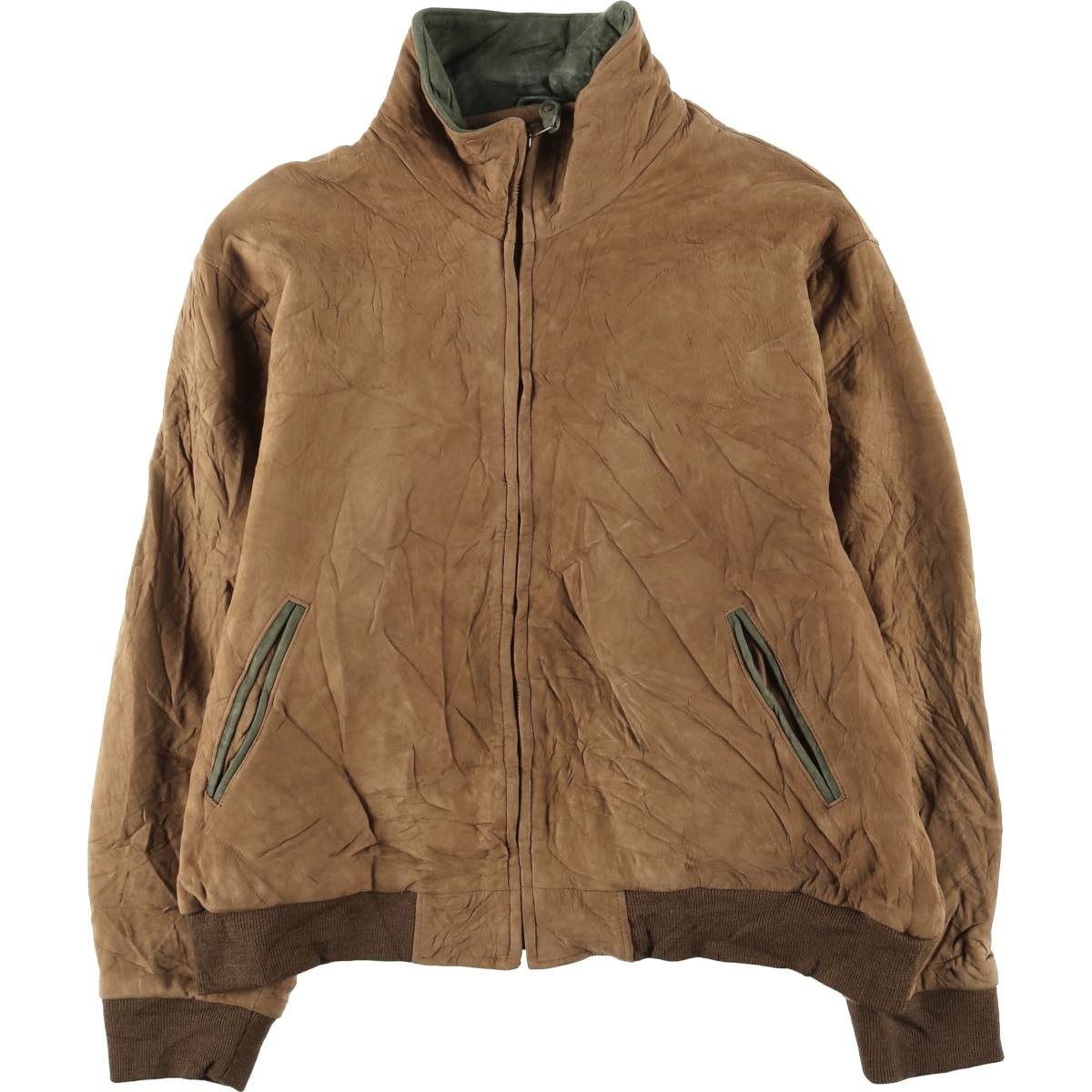 古着 80~90年代 エルエルビーン L.L.Bean スエードレザージャケット ブルゾン USA製 レディースXL相当 ヴィンテージ/eaa615041