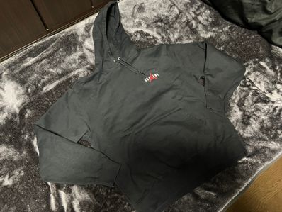 Supreme x Jordan Hooded Sweatshirt "Black"