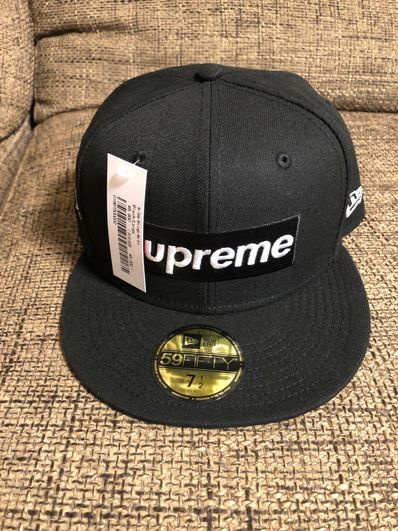 Supreme No Comp Box Logo New Era "Black"