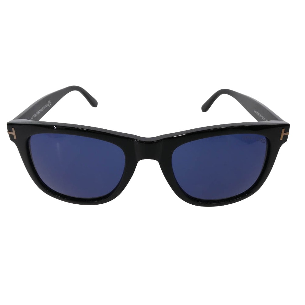 TOM FORD トムフォード サングラス TF336 01V イタリア製 Leo レオ サングラス アイウェア 眼鏡 ブラック系 52□21 145【中古】