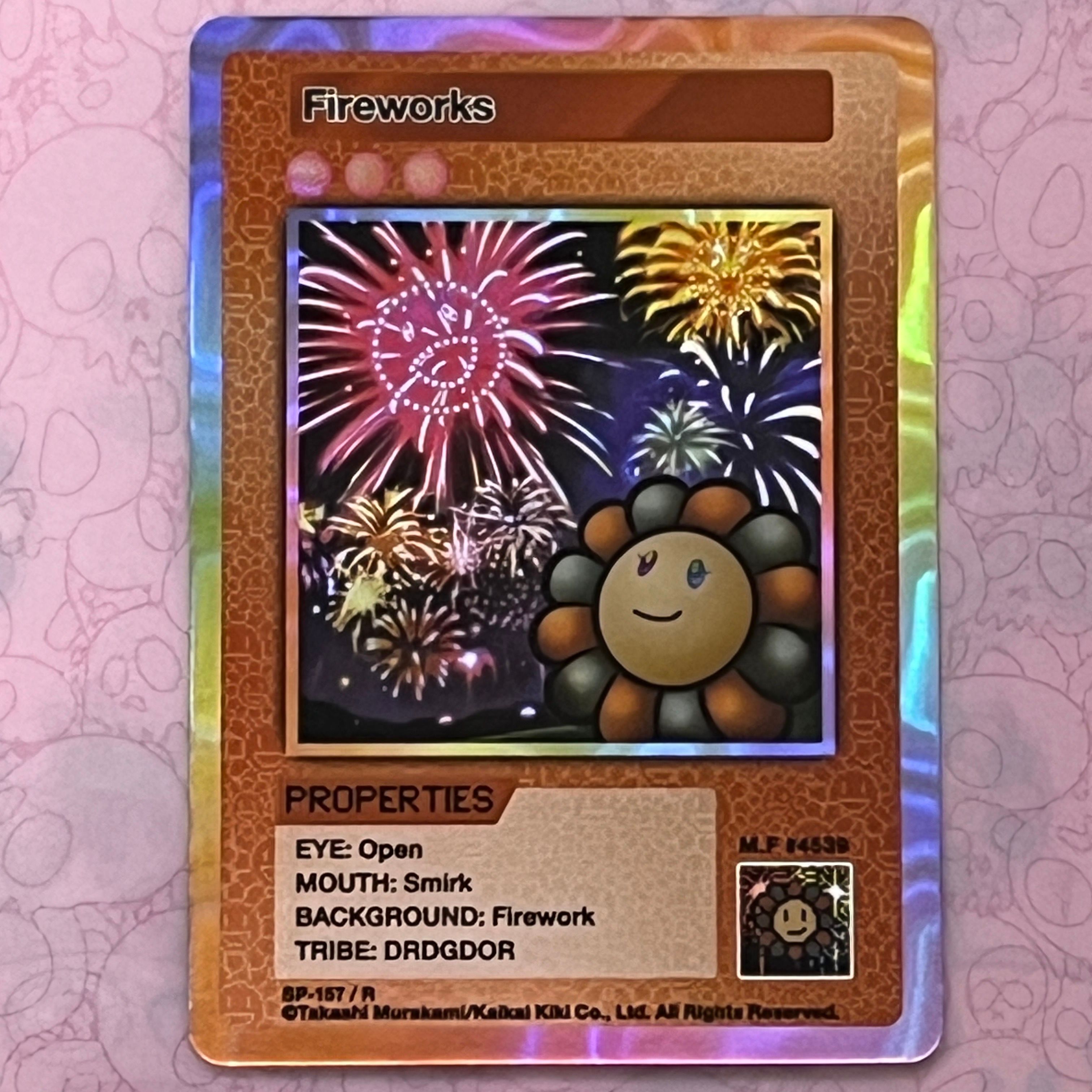 状態A】花火 R [SP-157]【英語版】(ムラカミフラワーズ「108フラワーズ