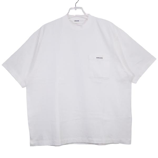 everyone Pocket Tee Shirt "White" EV24-CS27